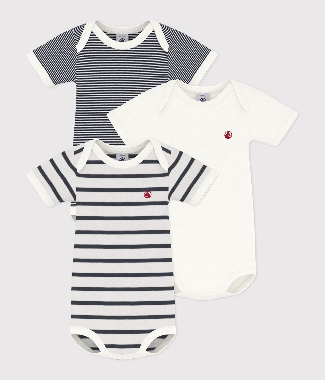 3-Pack Body Short Sleeve stripe