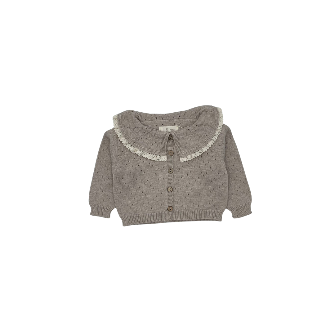 Voile Cardigan Toasted
