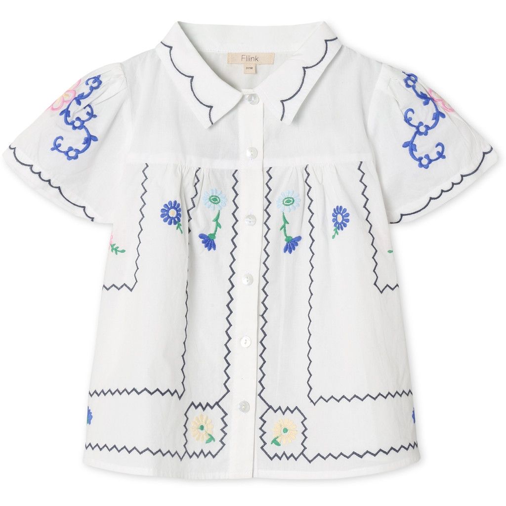 Hirse Blouse white