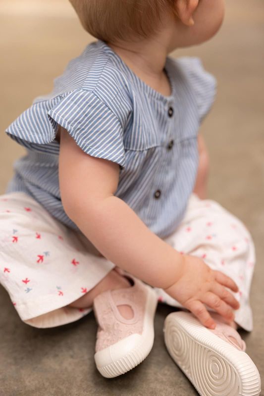 Morada Straight Pants Animals pattern