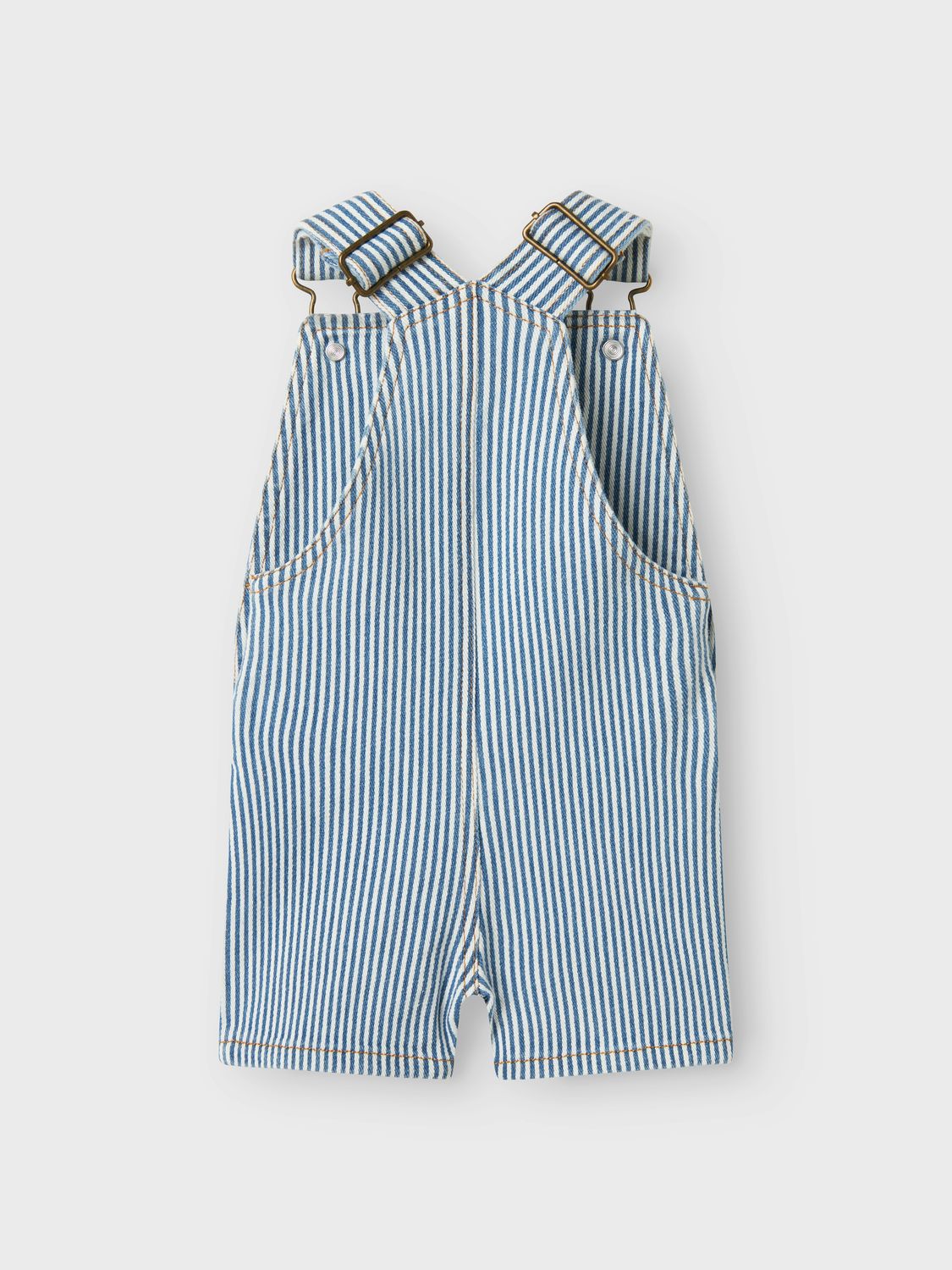 Halfdan Short Overall  Zen Blue