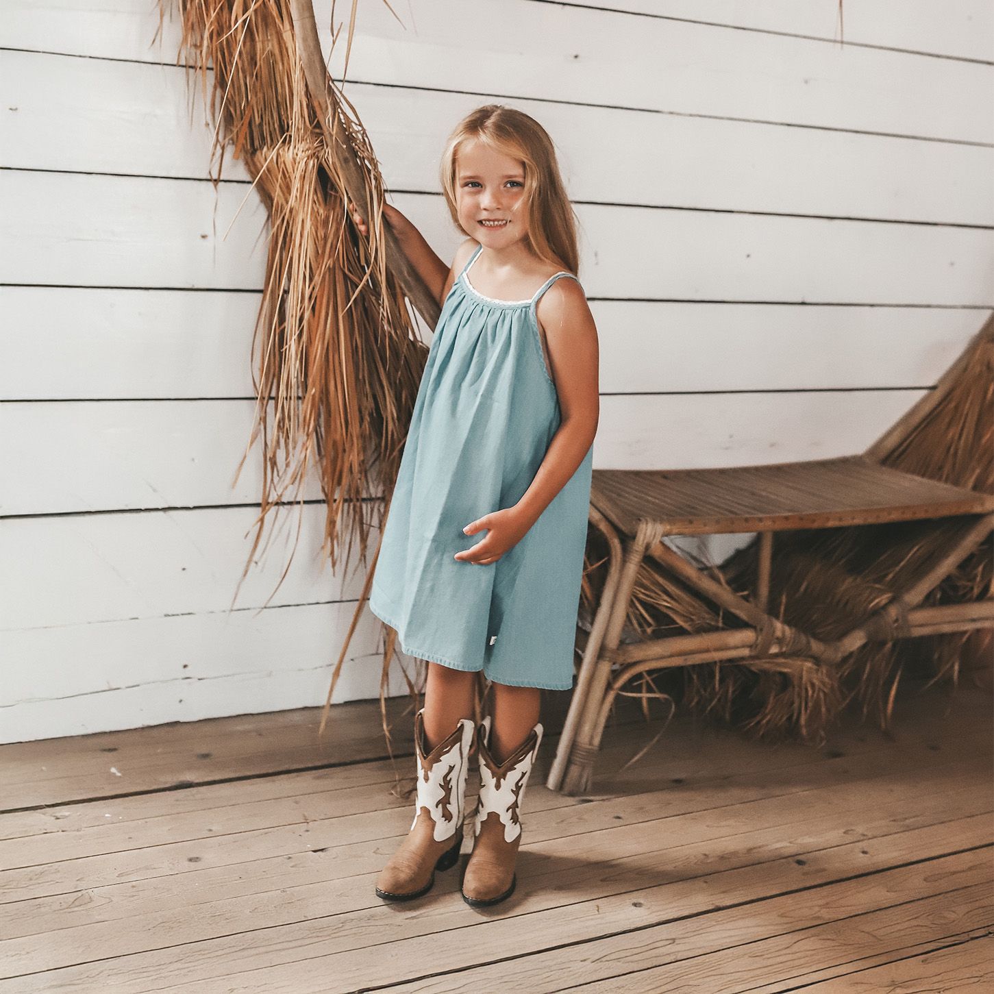 Chambray Dress Denim