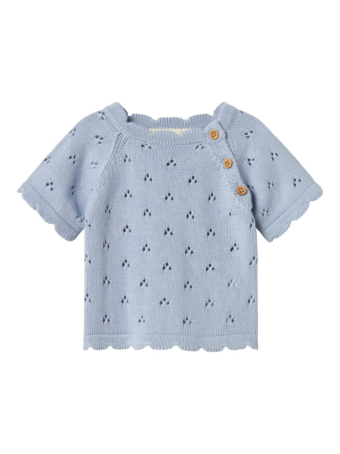 Jola Knit Shirt Zen Blue