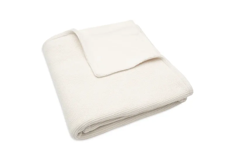 Deken Ledikant Fleec ivory