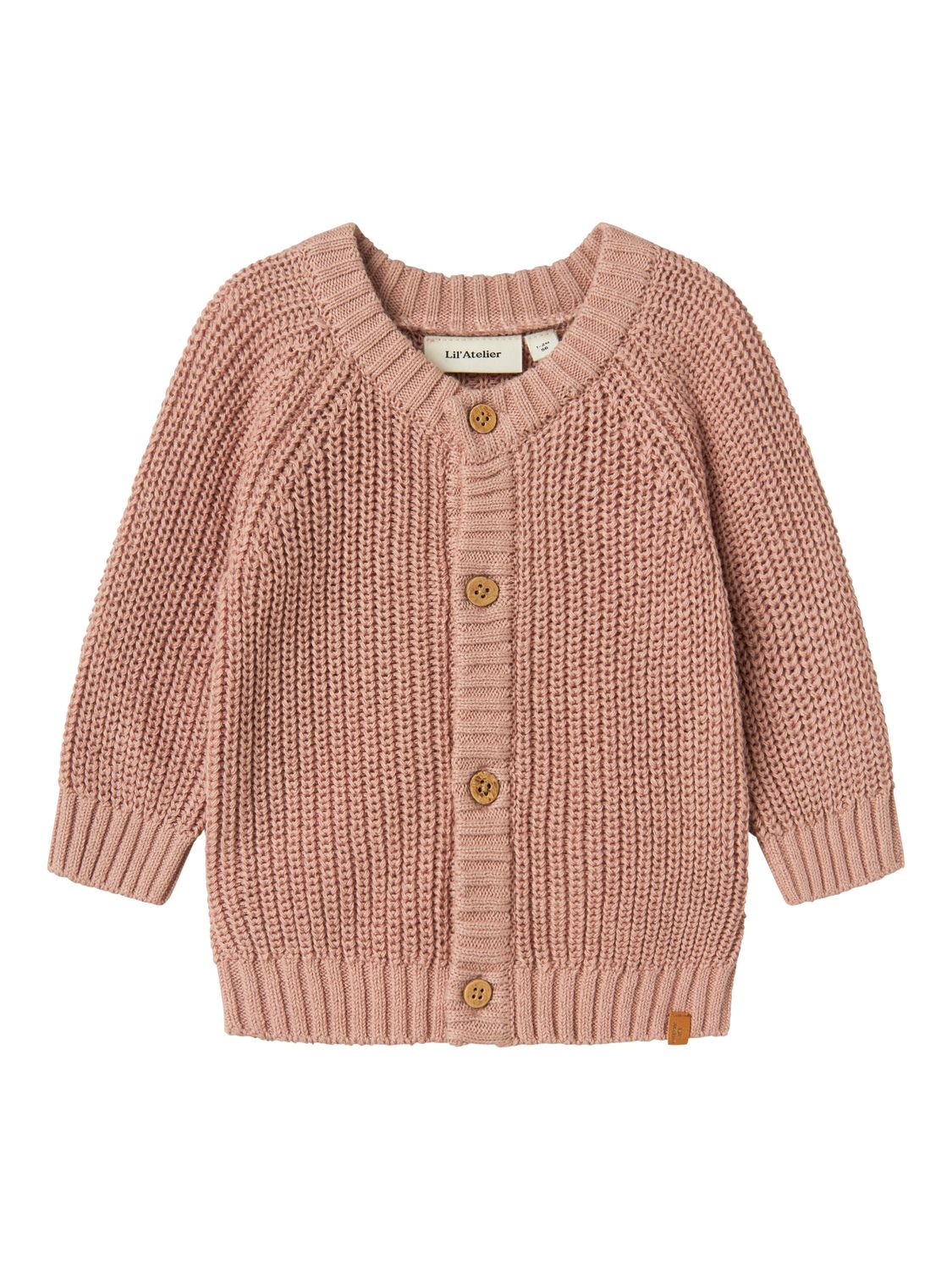 Emlen Knit Cardigan Misty Rose