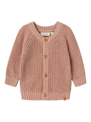 Emlen Knit Cardigan Misty Rose