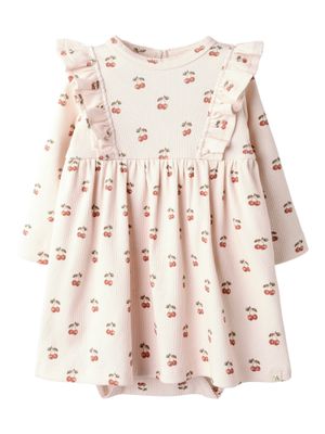 Lavo Ena Body Dress Silver Peony/Cherry
