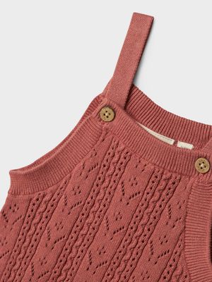 Kajsa Knit Overall Withered Rose