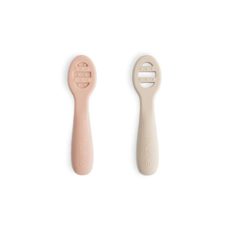 First Baby Feeding Spoon Blush