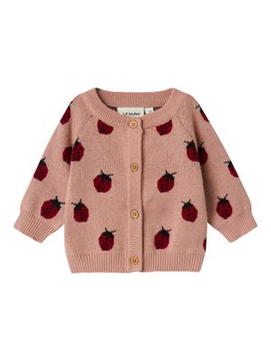 LULIO KNIT CARDIGNA Misty Rose