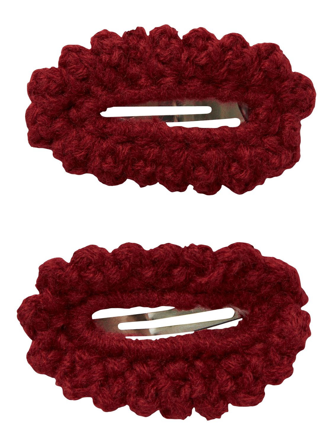 Lisa 2 Pack Hair Clip Red Dahlia