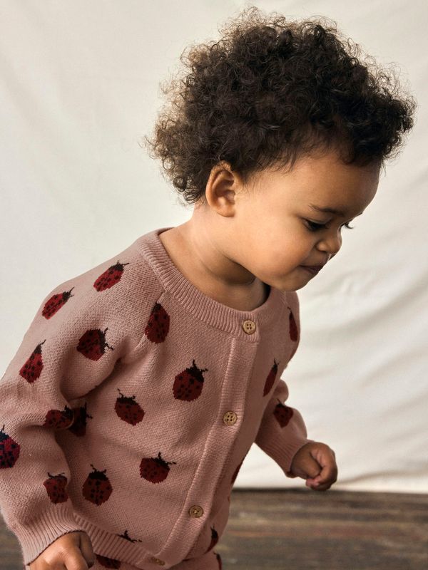 LULIO KNIT CARDIGNA Misty Rose
