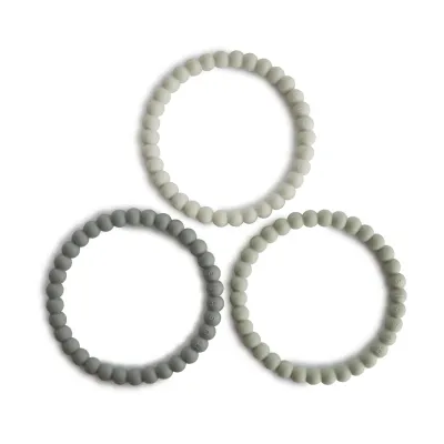 Mushie teether Silicone Bracelet