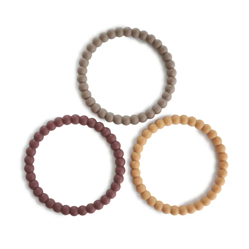 Mushie Teether Silicone Bracelet