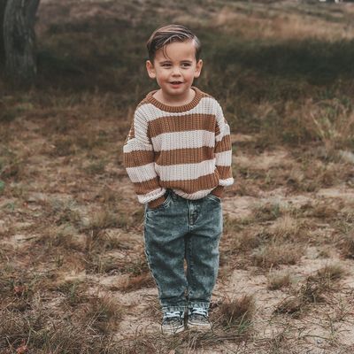 Your Wishes Stripe Knit