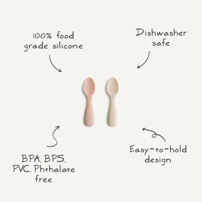 Mushie Starter Baby Spoon