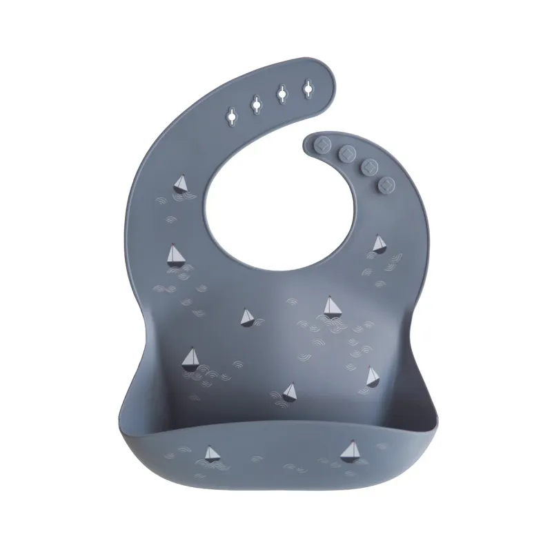 Mushie Silicone Bib Boats