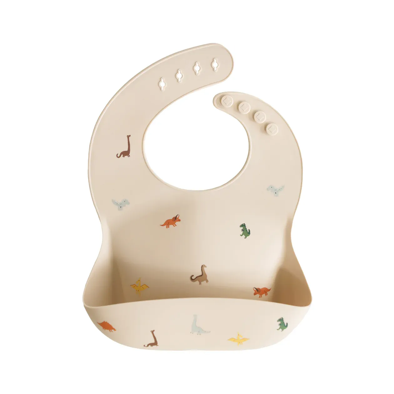 Silicone Bib Dino