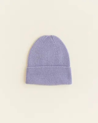 Hvid Beanie fonzie