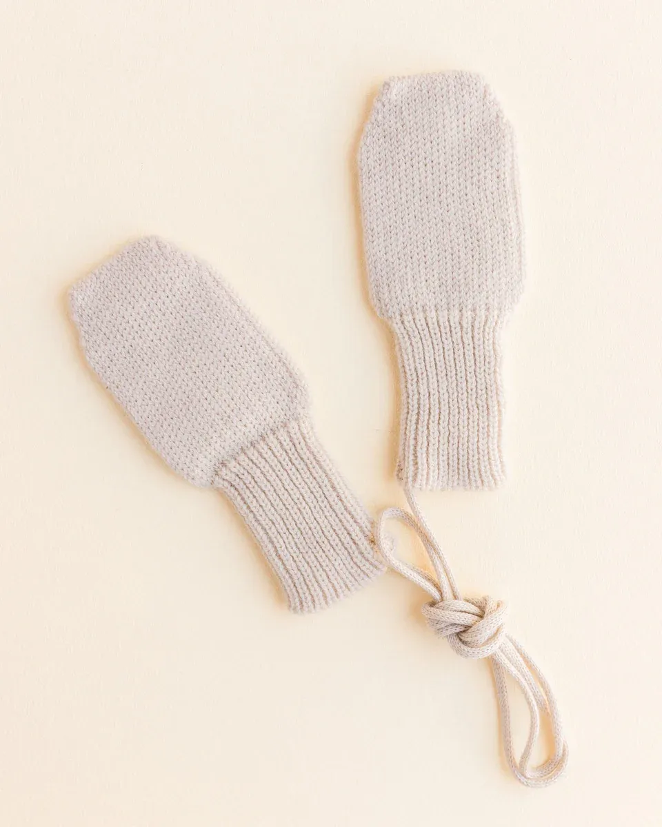 Hvid Hvid Mittens