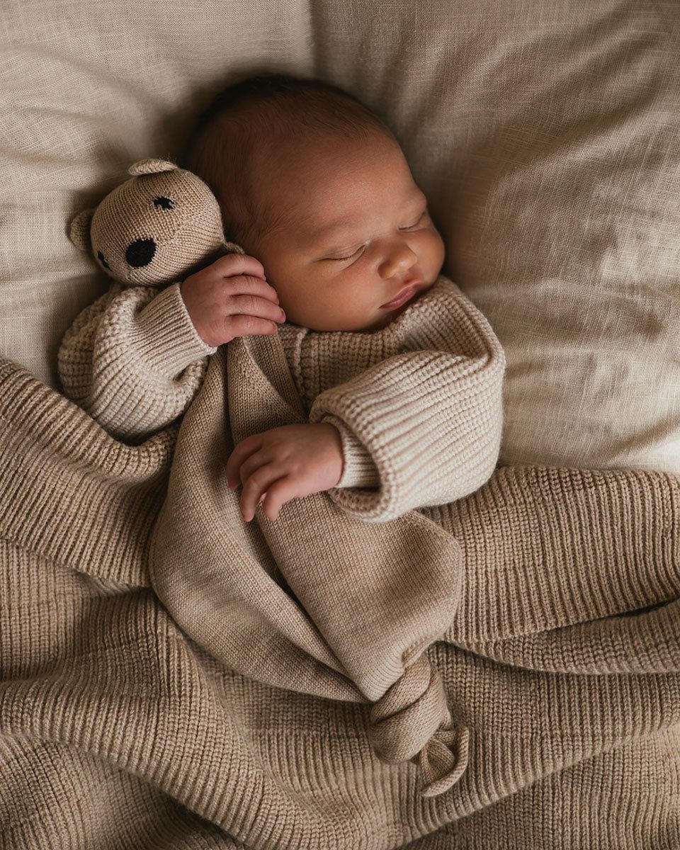 Hvid Teddy Tokki