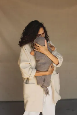 Hvid Cocoon Merinowool