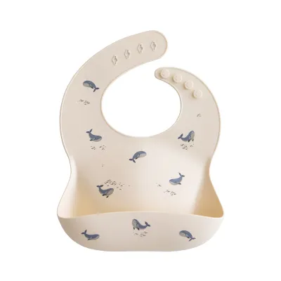 Mushie Silicone Bib