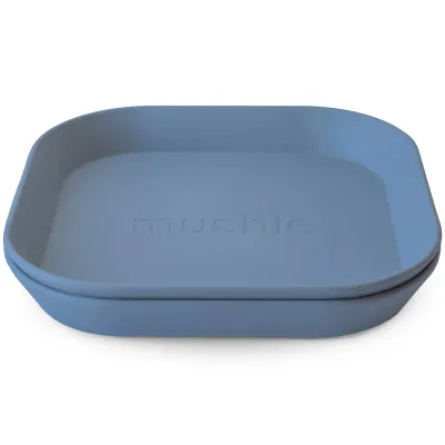 Mushie Plates Square