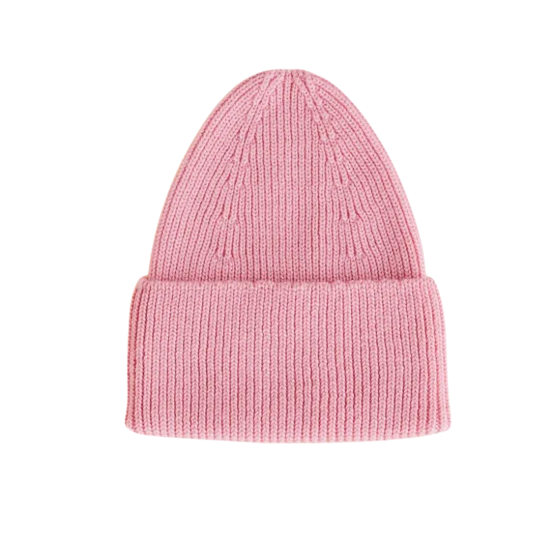 Hvid Beanie fonzie