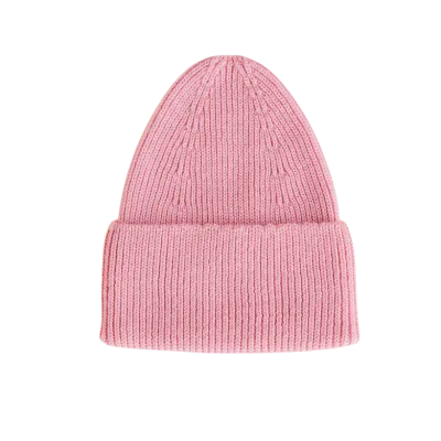 Hvid Beanie fonzie