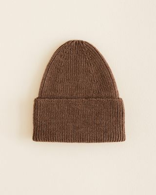 Hvid Fonzie Beanie