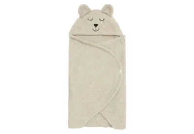 Bear Boucle  Wrapper olive