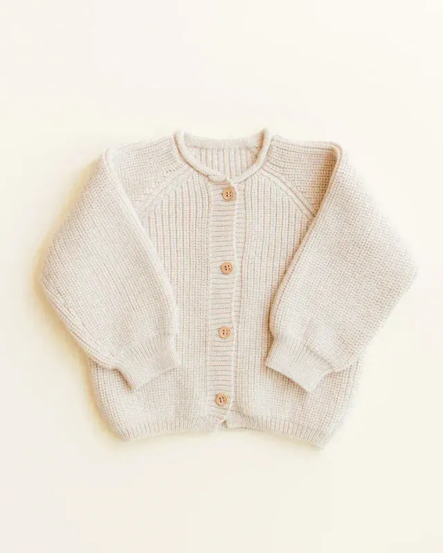 Inga Knit Cardigan Cream