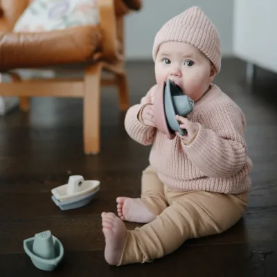 Mushie Bath Boats Ocean