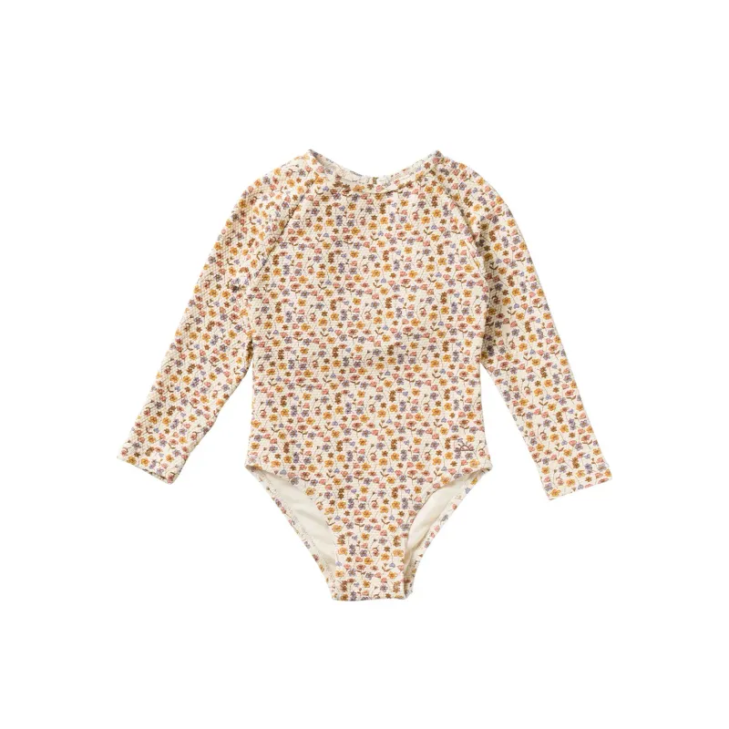 Flower Bud Bodysuit multicolour