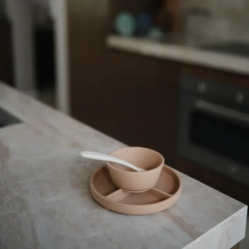 Mushie Silicone Bowl Naturel