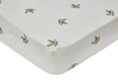Jersey Hoeslaken Ledikant Rosehip