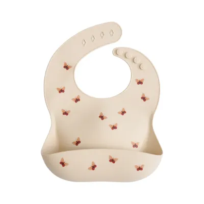 Mushie Silicone Bib