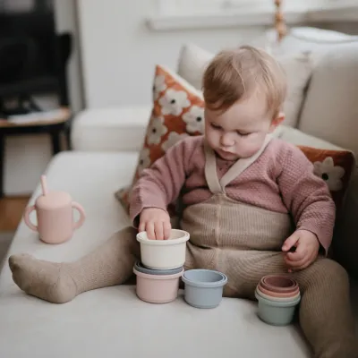 Mushie Stacking Cups