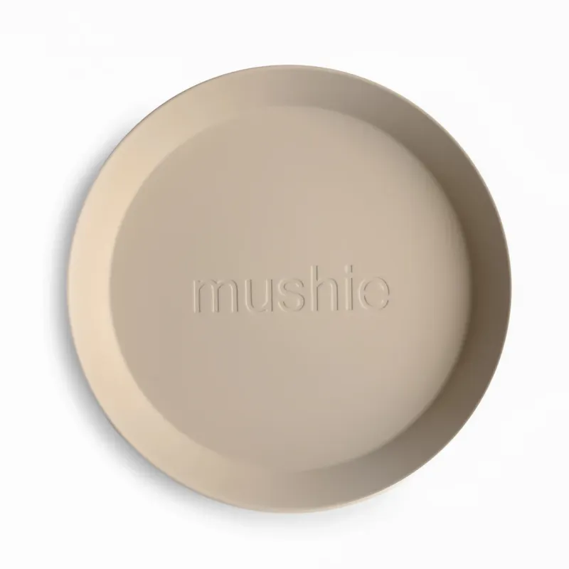 Mushie Plates Round