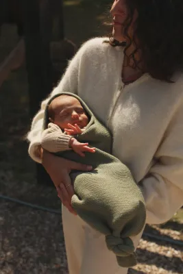 Hvid Cocoon Merinowool