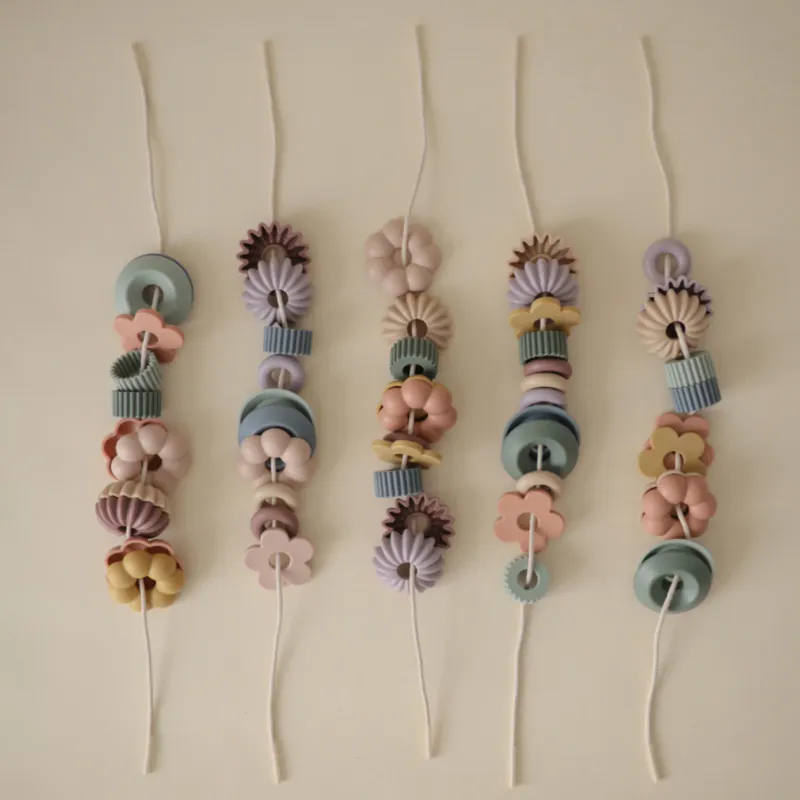 Mushie Bead Lacing Toy