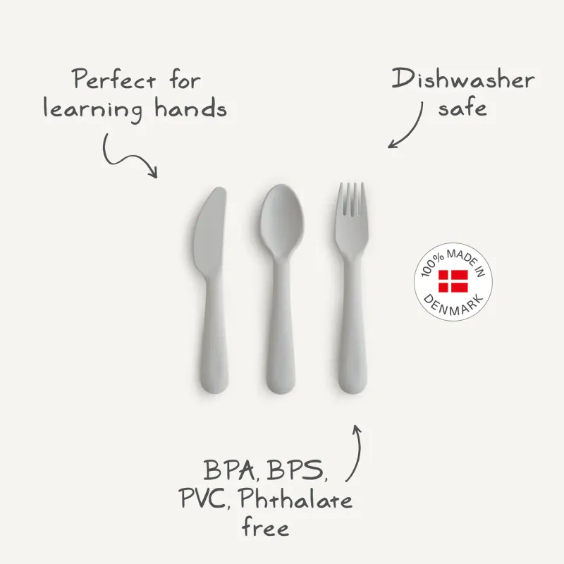 Mushie Cutlery Set