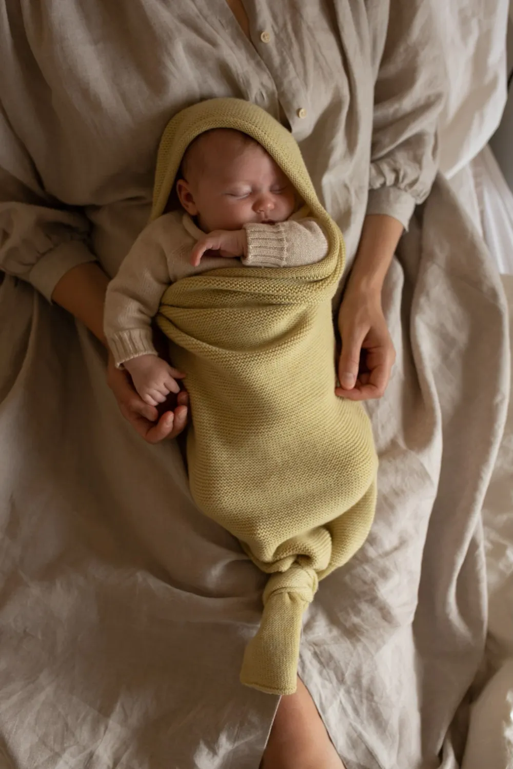Hvid Cocoon Merinowool