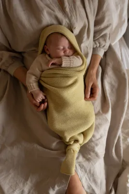 Hvid Cocoon Merinowool