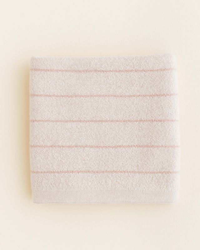 Hvid Harry Knit Blanket