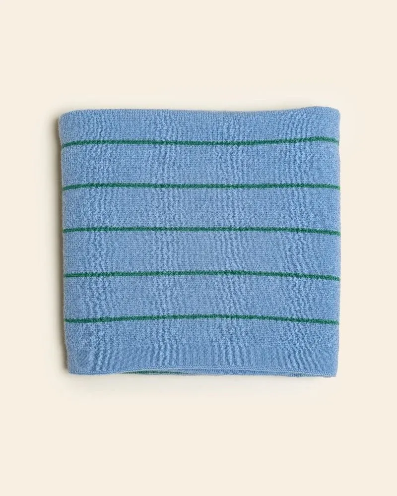 Hvid Harry Knit Blanket