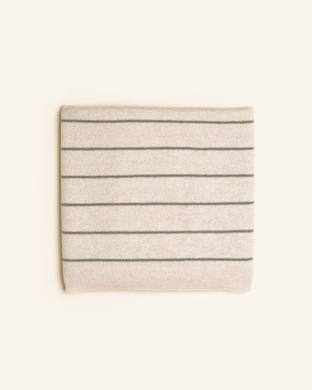 Hvid Harry Knit Blanket