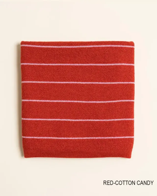 Hvid Harry Knit Blanket