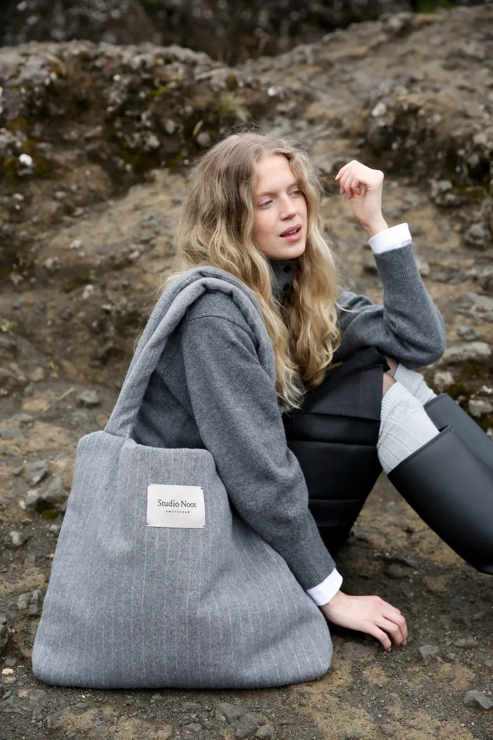 Studio Noos Flannel Diaper Bag